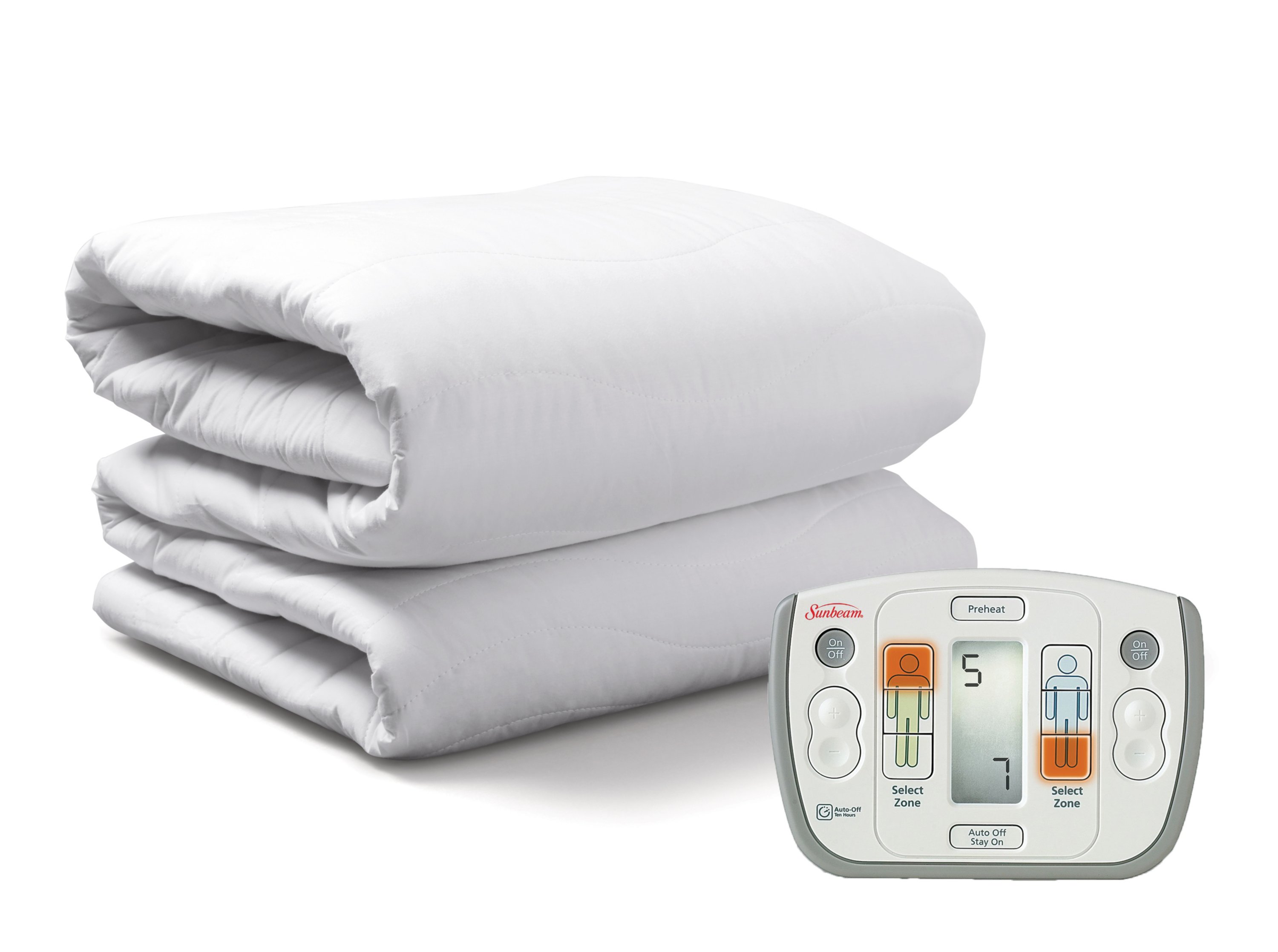 Home & Garden Sunbeam Therapeutic Heated Mattress Pad Twin msu7rtsc000