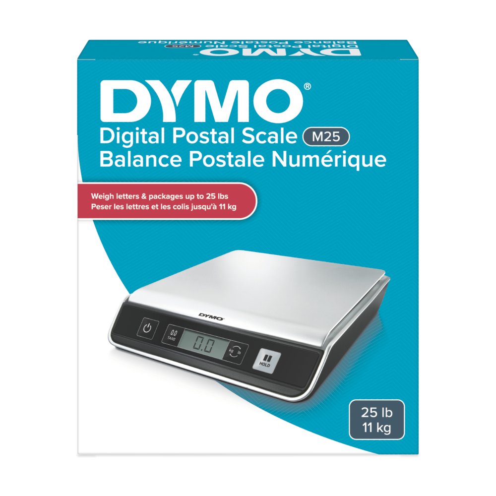 DYMO M25 Digital Postal Scale, 25-Pound Capacity