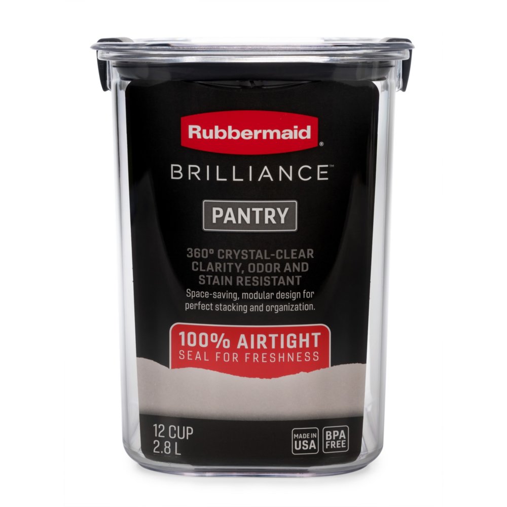 Rubbermaid Brilliance 16 cup Pantry Airtight Food Storage Container