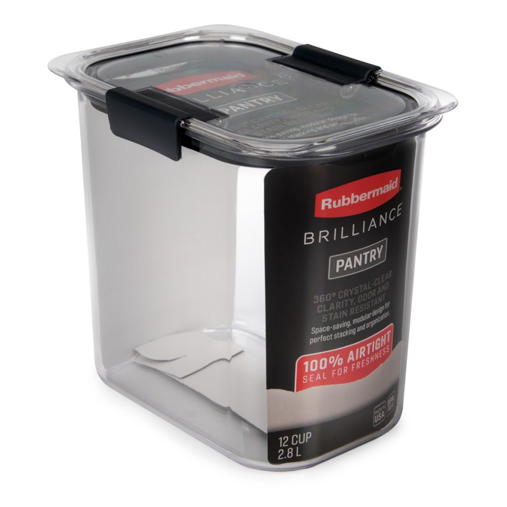 Rubbermaid Brilliance Pantry Organization Brown Sugar Container