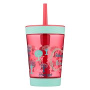 Kids Spill-Proof Tumbler with Straw, 14oz image number 1