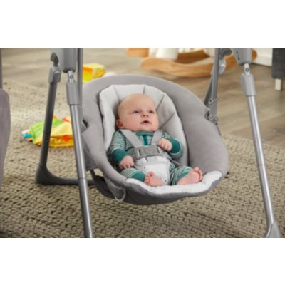 Slim spaces compact baby swings 2024 by graco