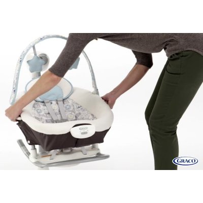 Graco duet sway swing with portable rocker on sale