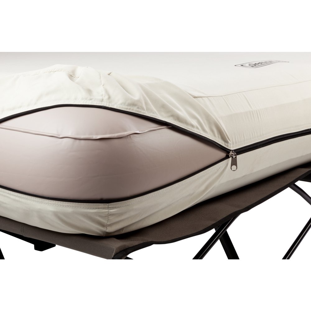 Airbed Cot Queen Coleman, Coleman Inflatable Air Mattress With Bed Frame