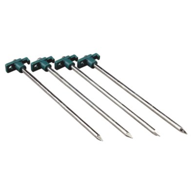 10-In. Steel Tent Stakes