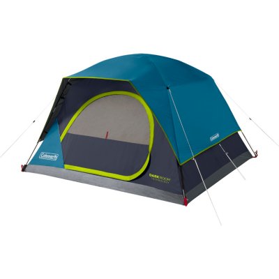 4-Person Dark Room™ Skydome™ Camping Tent, Blue