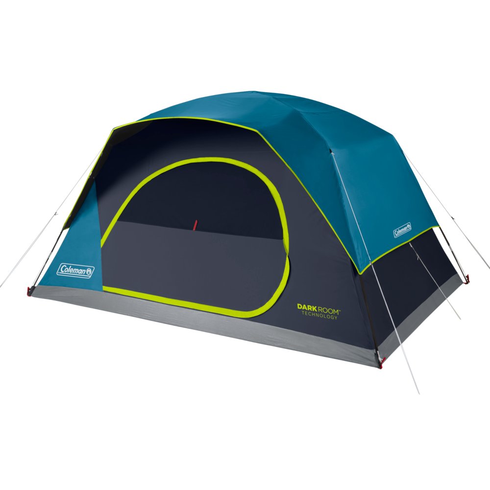 8 Person Dark Room Skydome Camping Tent Coleman