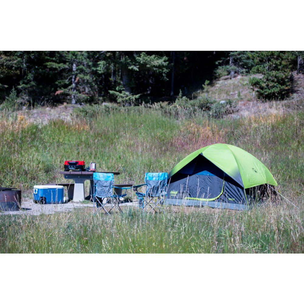 4 Person Dark Room Sundome Tent Coleman