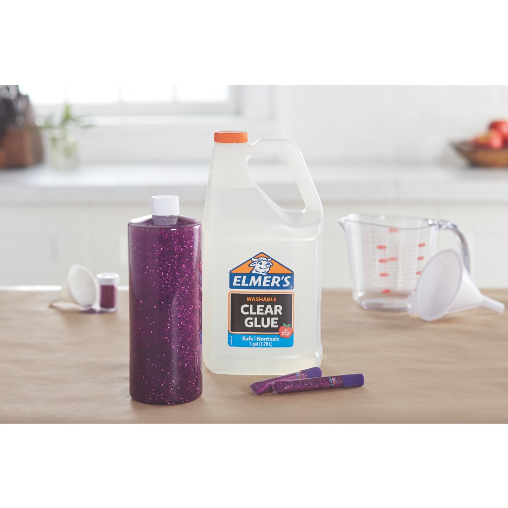 Elmer's E309 9 Oz Clear Washable Liquid School Glue. – King Stationary Inc