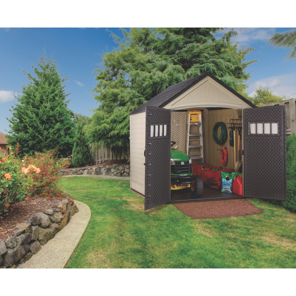 Rubbermaid Big Max X Resin Storage Shed 1967672 The Home