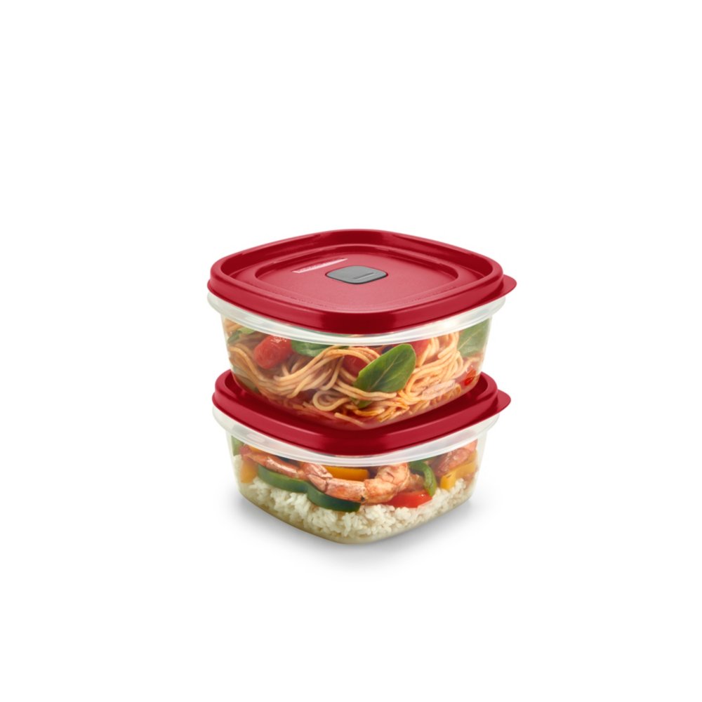 Rubbermaid, Easy Find Lids, Food Storage Containers with Vented