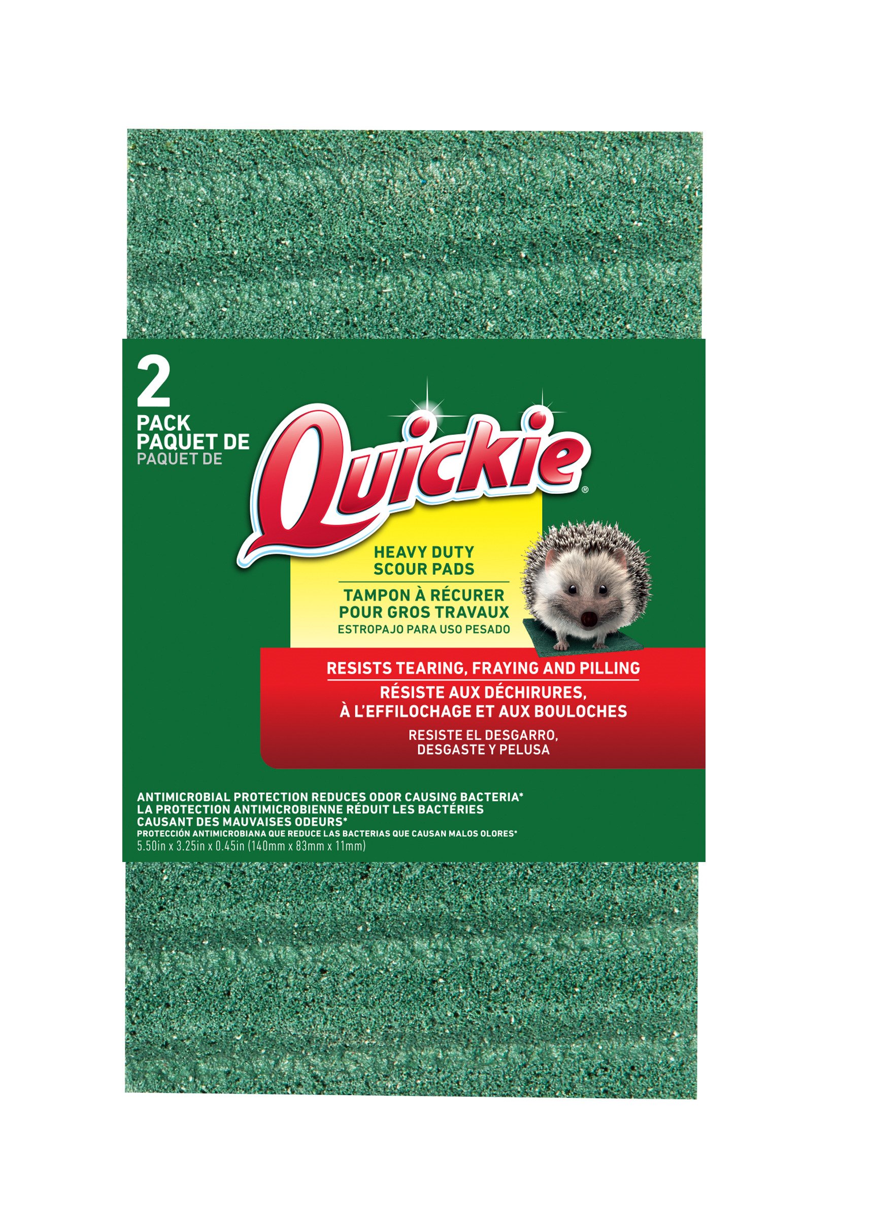 Quickie® Heavy Duty Scour Pads (2-Pack)