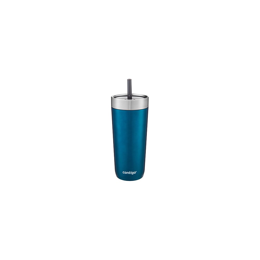 Luxe Stainless Steel Travel Tumbler with Spill-Proof Lid and 18oz | Contigo