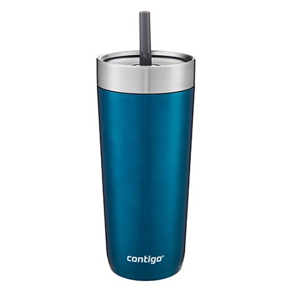 spill proof tumbler with straw