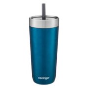 stainless steel water bottle with straw image number 0
