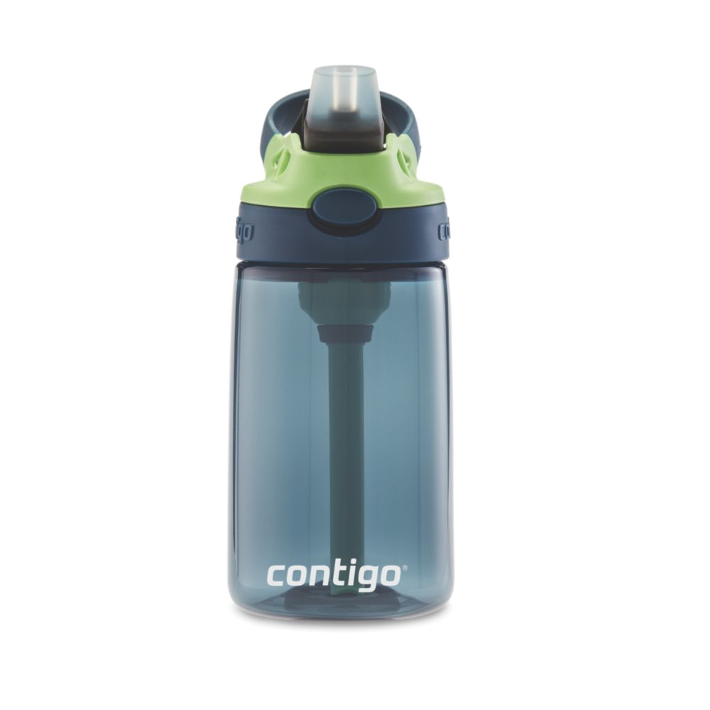 Contigo Kids Water Bottle with Straw - 2 Pack 14 oz - Kids Water