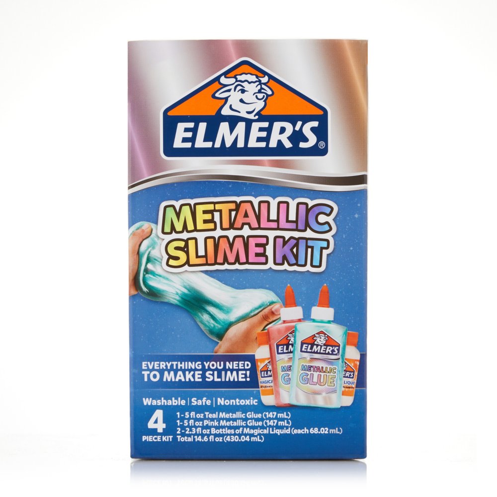 Elmer's 5oz Washable School Glue - Metallic Teal Blue : Target