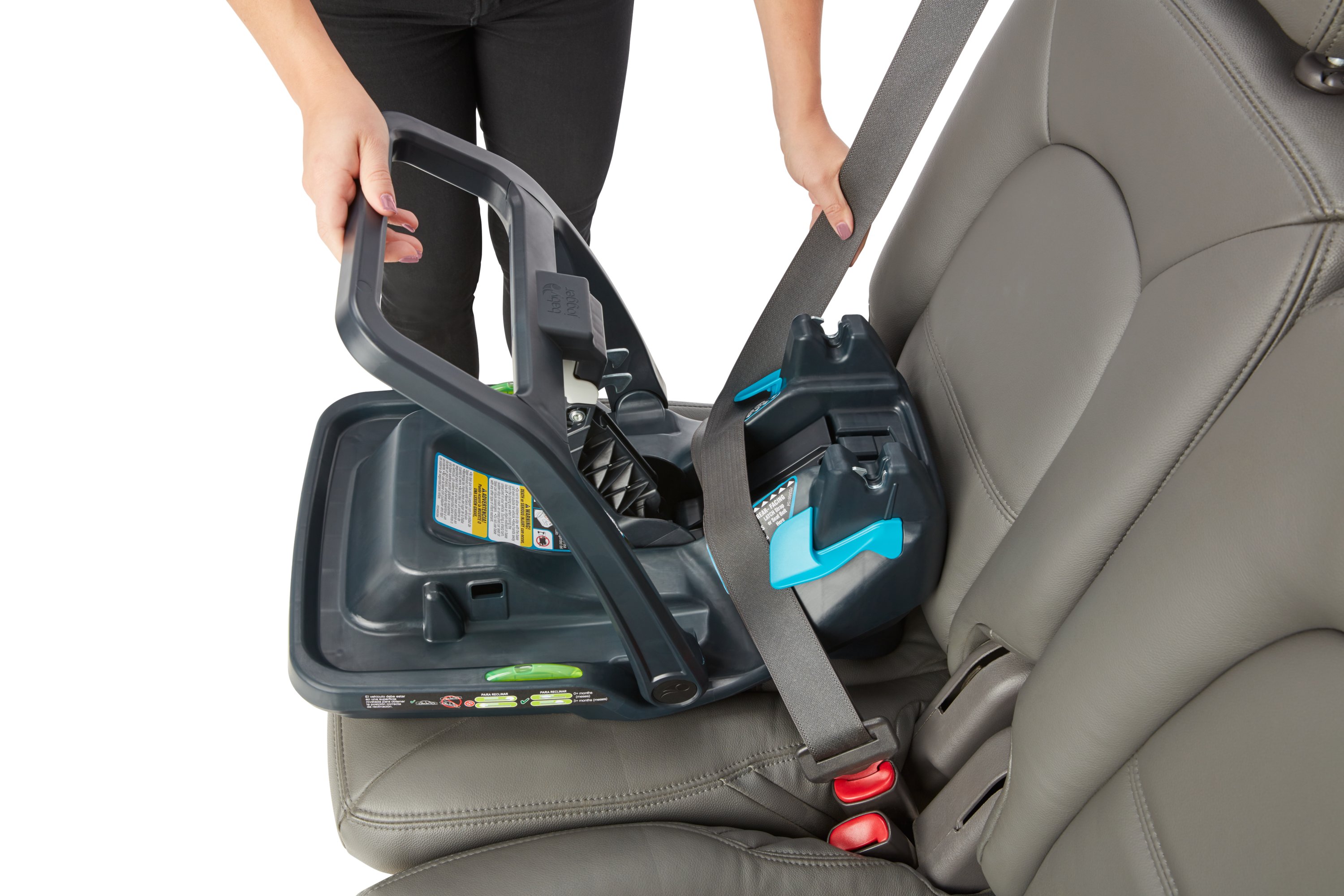 installing baby jogger car seat base