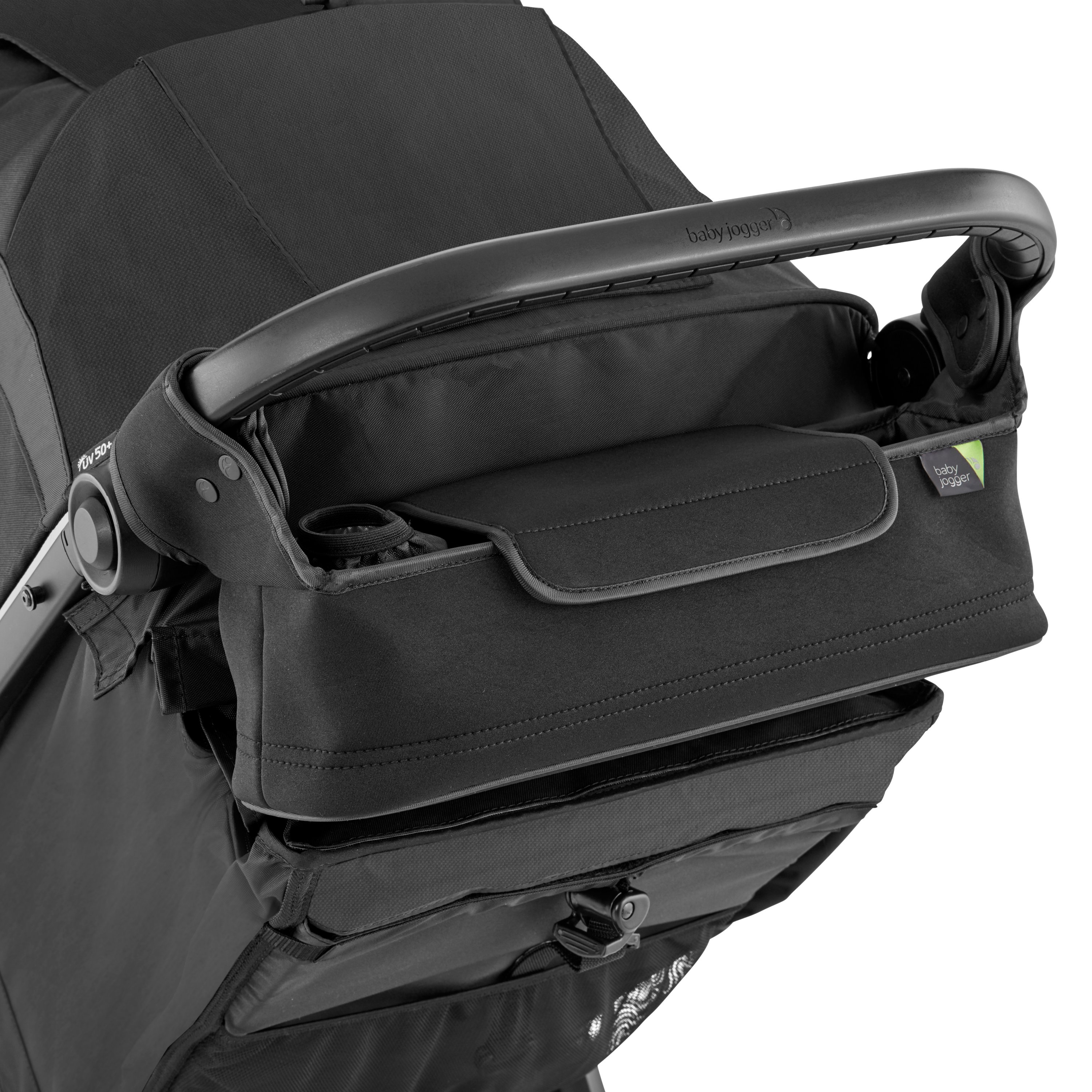 double stroller parent console