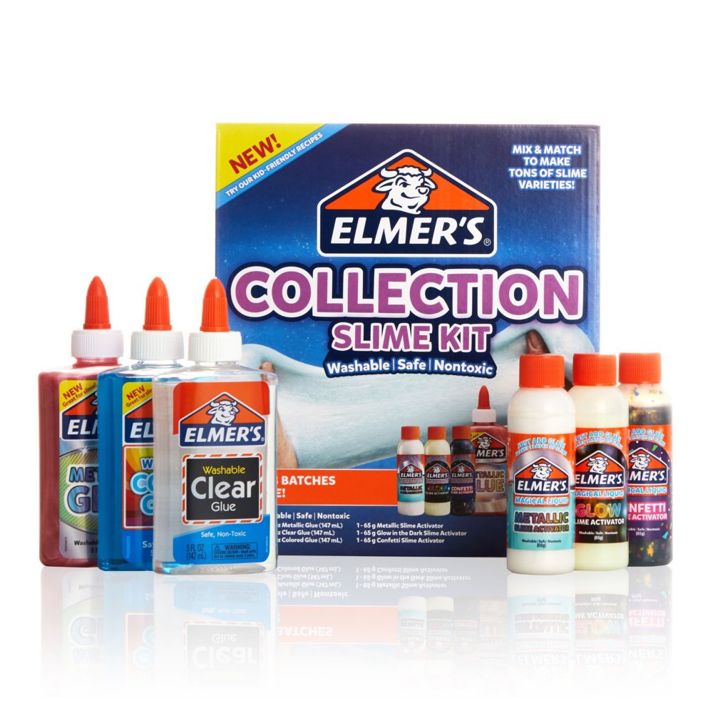 Elmer's 4pk Jungle Jam Slime Kit With Glue & Activator Solution : Target