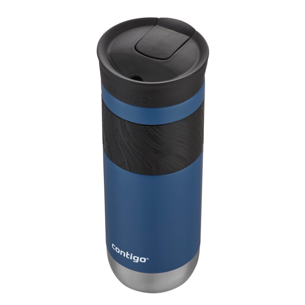 Byron 2 0 Stainless Steel Travel Mug With Snapseal Lid And Grip Oz Contigo