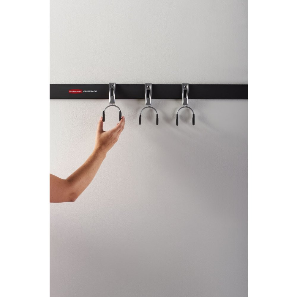 FastTrack Rail Garage Compact Hook Rubbermaid