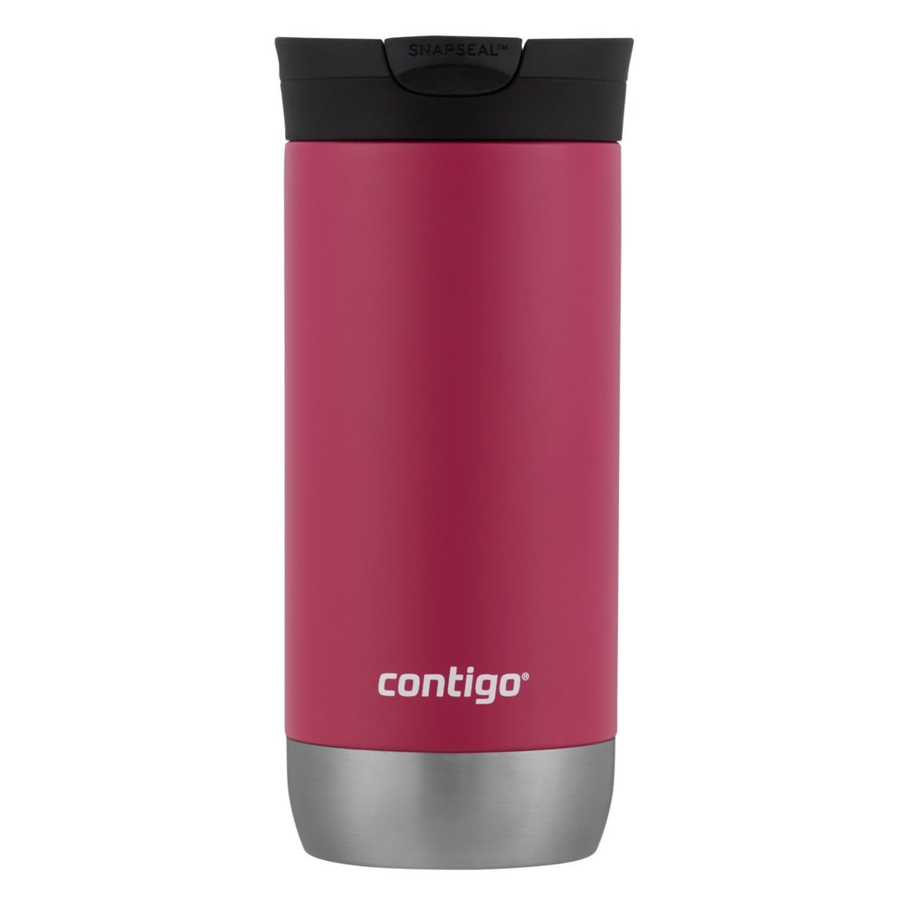 Contigo Huron Vacuum-Insulated Stainless Steel Travel Mug with Leak-Proof  Lid, Keeps Drinks Hot or Cold for Hours, Fits Most Cup Holders and Brewers