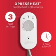 express heat feel the heat in 30 seconds with 3 heat settings & 2 hour auto off image number 4