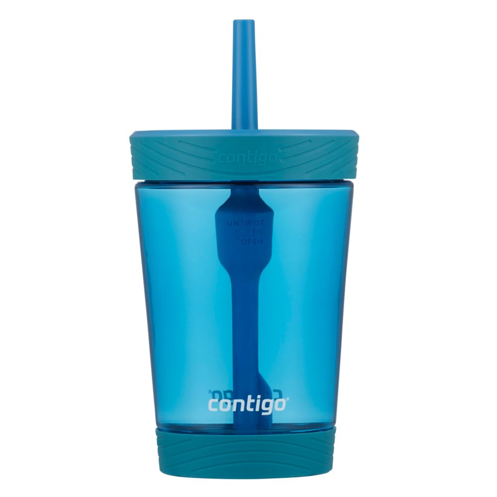 Printed Spill Proof Cups with Removable Valve (9 Oz.)