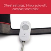 3 heat settings, 2 hour auto-off, compact controller image number 5