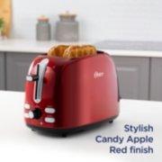 Oster® 2-Slice Toaster, Candy Apple Red image number 5