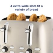Oster® 4 Slice Toaster, Stainless Steel image number 1