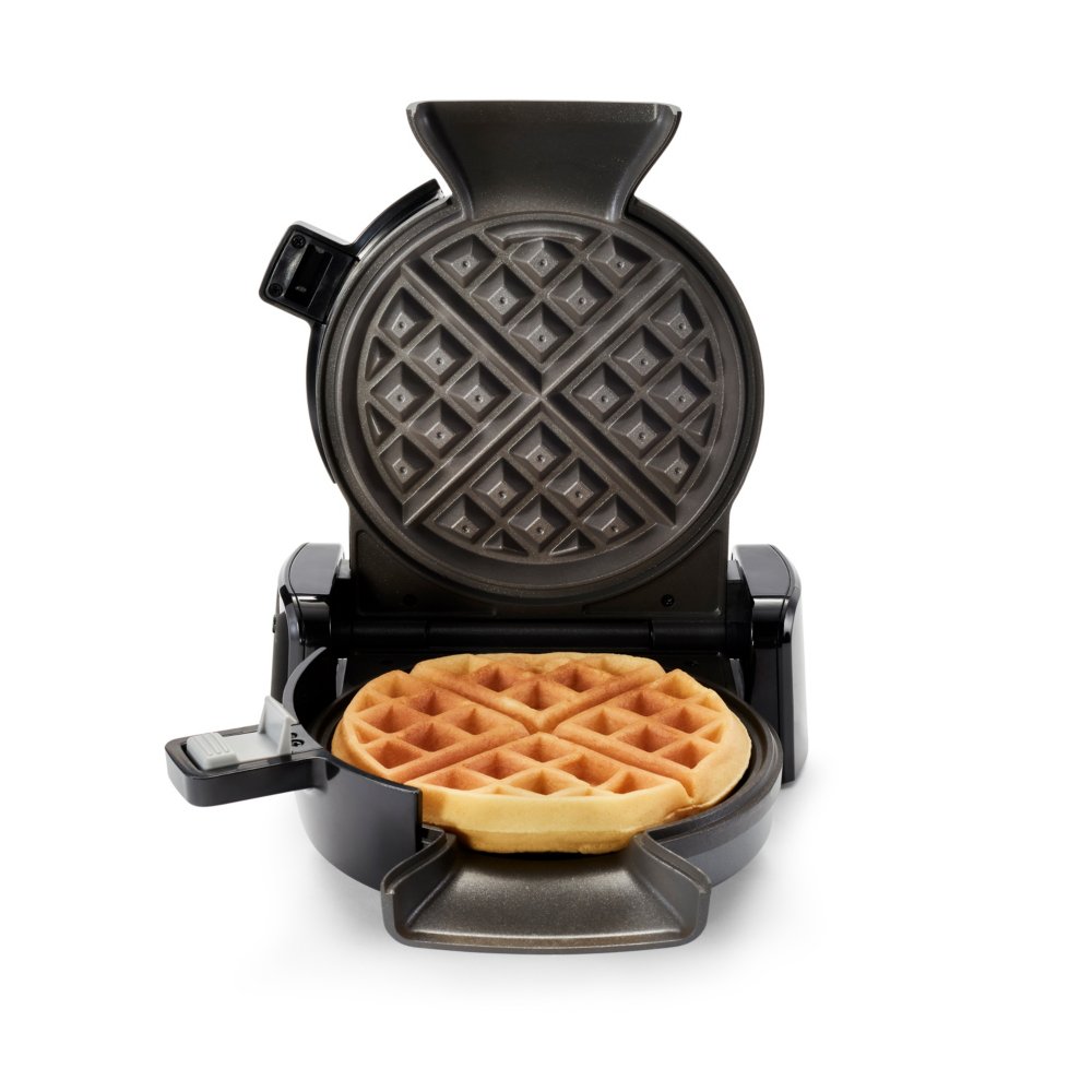 Oster DiamondForce Nonstick Vertical Waffle Maker Dark Metallic