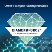 Oster® DiamondForce™ Nonstick Vertical Waffle Maker, Dark Metallic image number 1