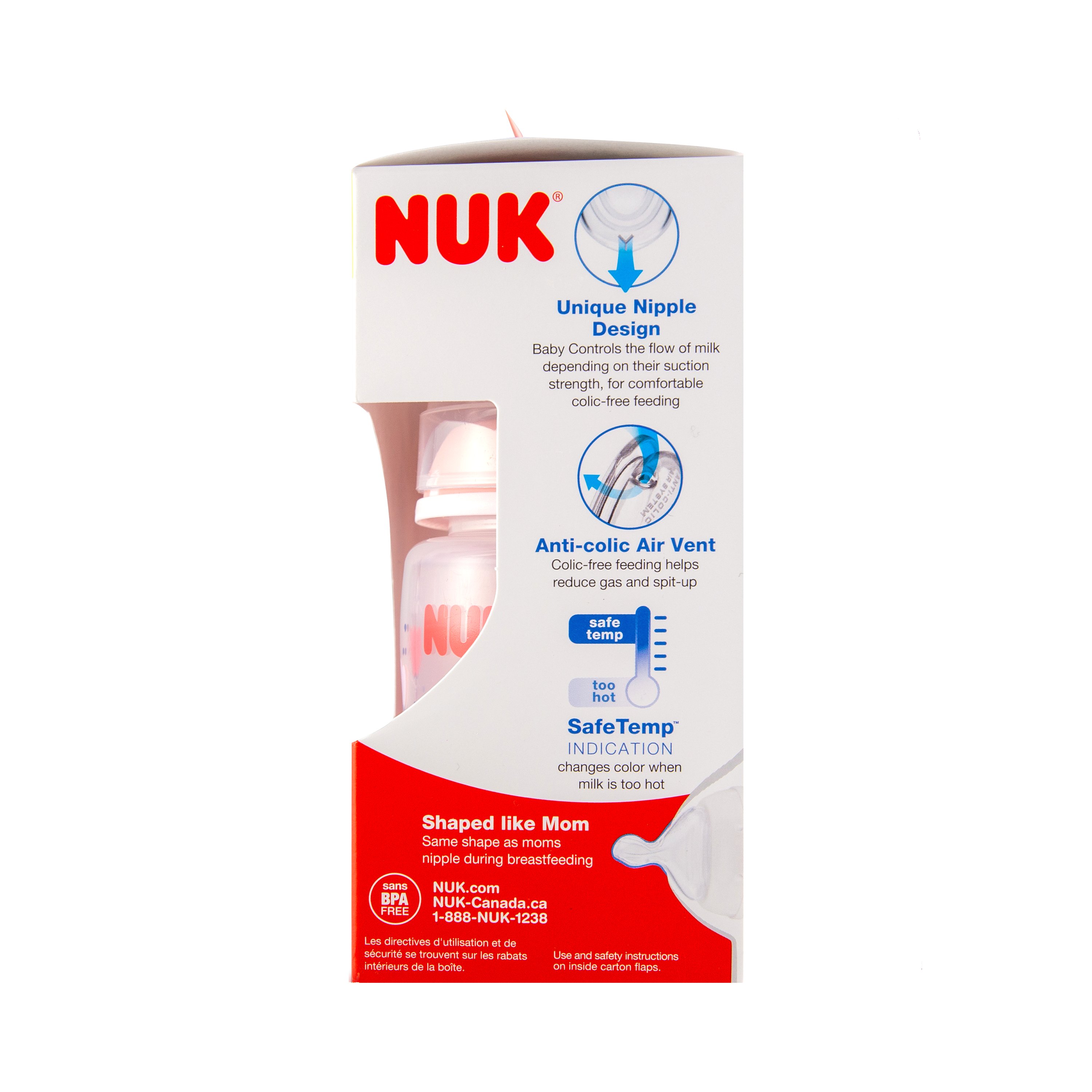 nuk anti colic nipple