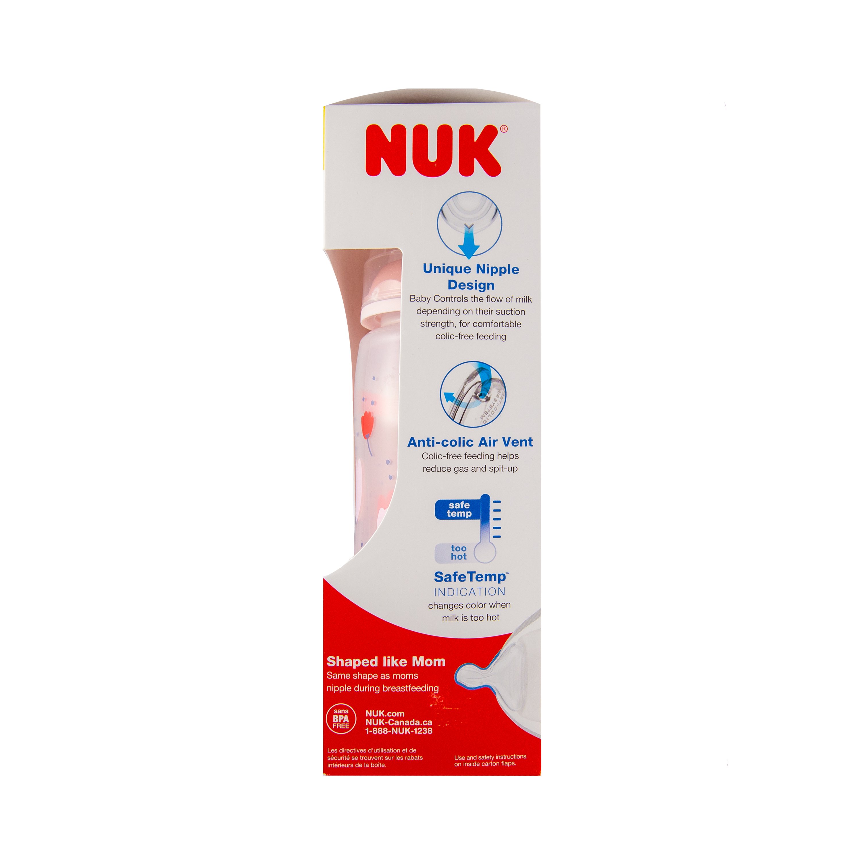 nuk baby controls flow
