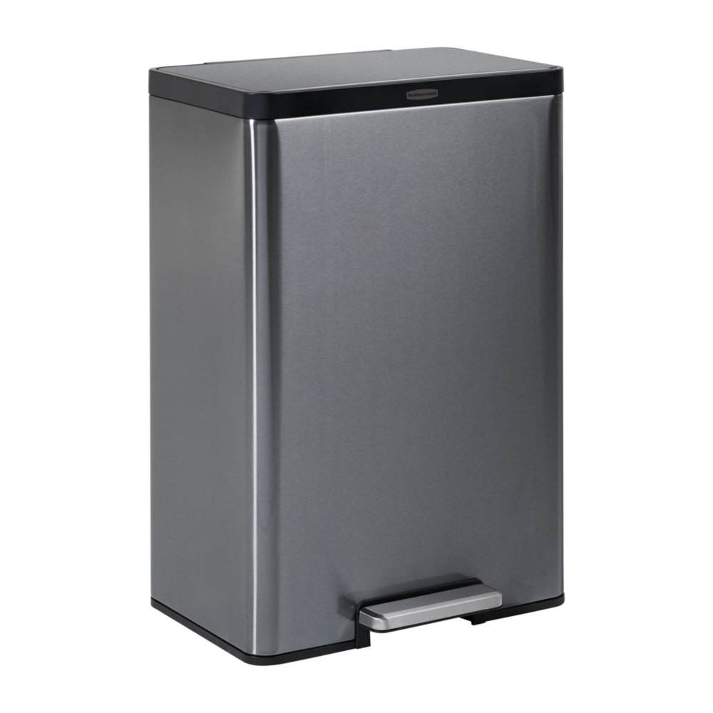 Stainless cheap trash can