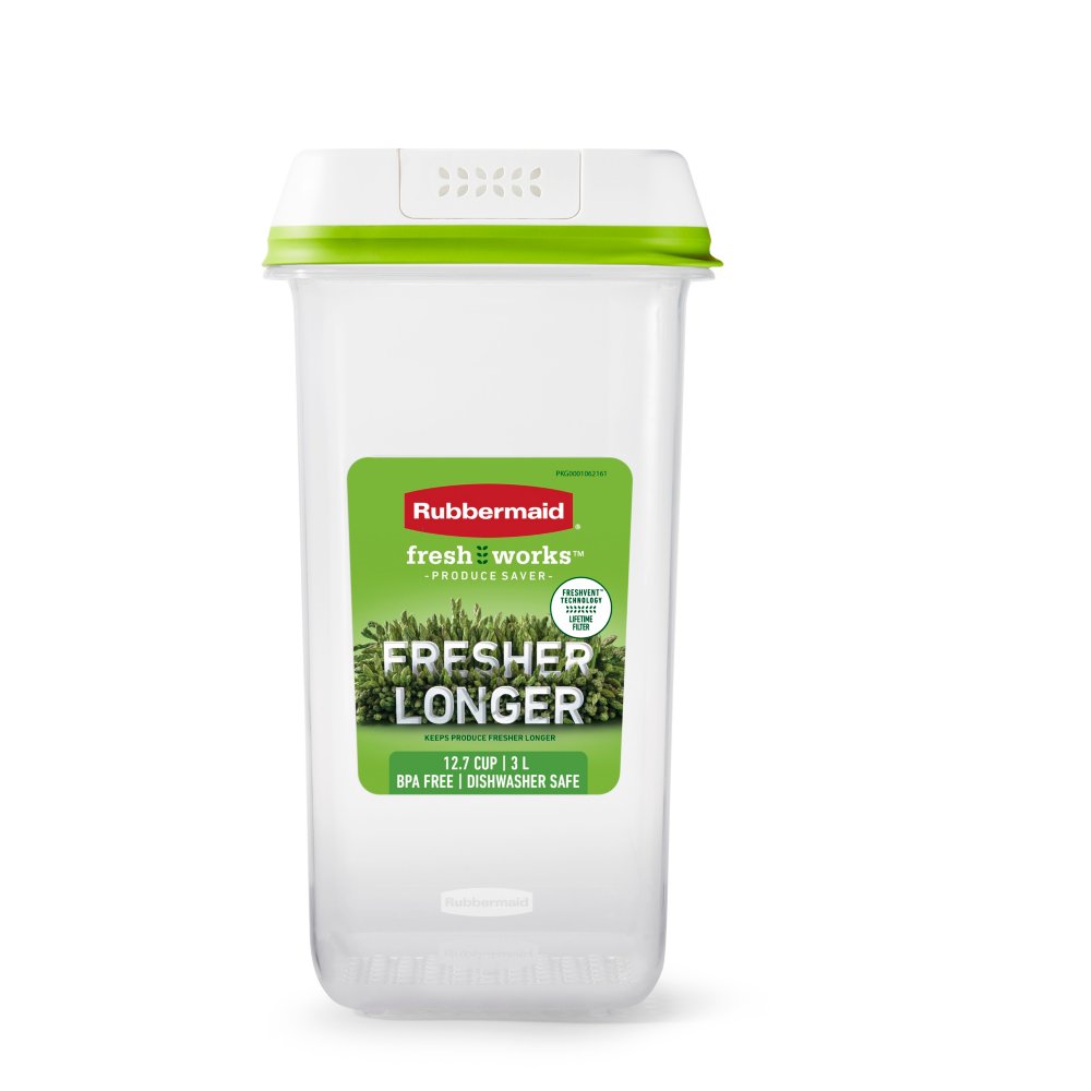 FreshWorks® Produce Saver, Large Produce Storage Container, Rectangle