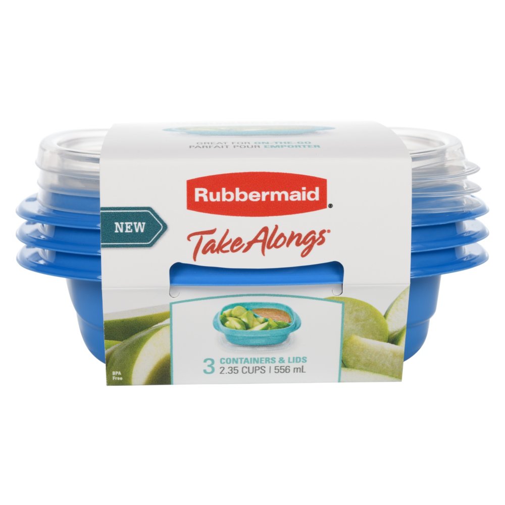 Rubbermaid® Take Alongs Meal Prep Round BPA-Free Plastic Food Storage  Container - 4 pack, 5 cup - Foods Co.