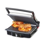 Oster® DiamondForce™ 3-in-1 Nonstick Indoor Grill, Panini Press, and Lay-Flat Grill image number 0