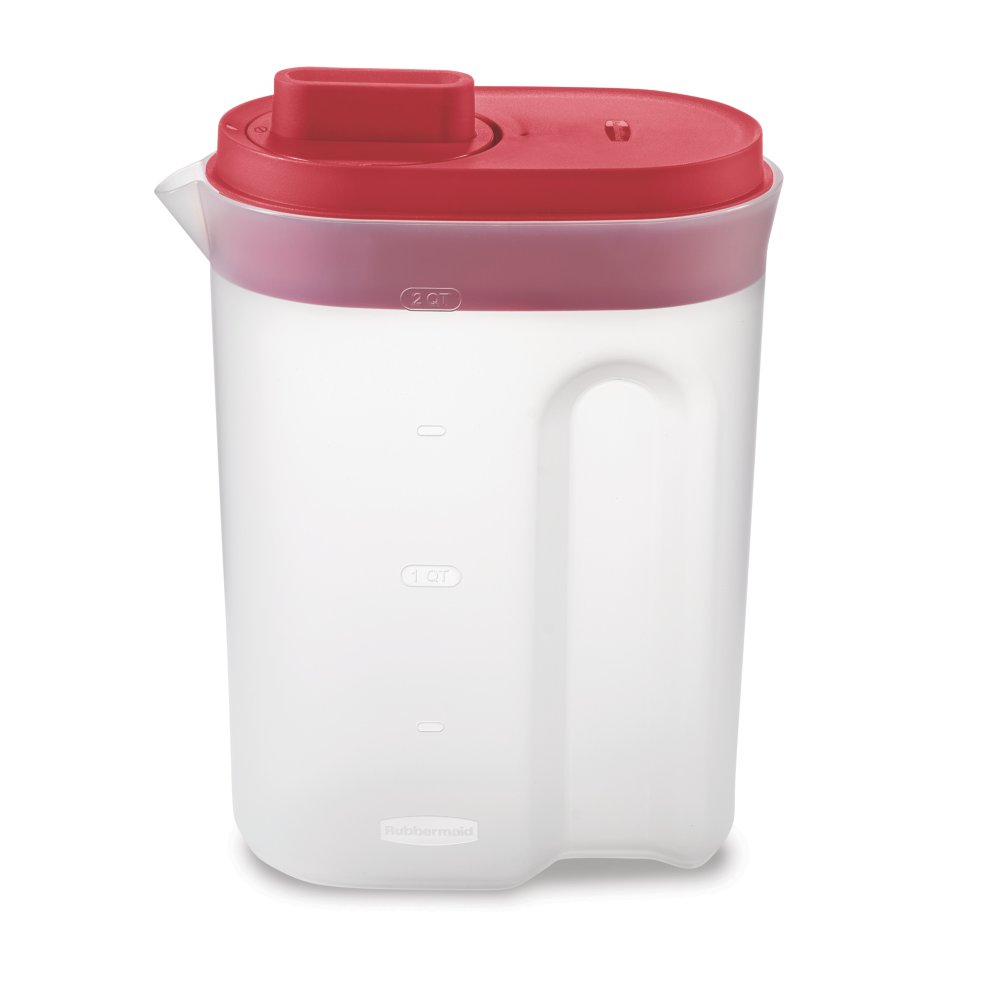 https://s7d1.scene7.com/is/image/NewellRubbermaid/2122589-rubbermaid-food-storage-compact-pitcher-premium-lid-2qt-red-straight-on?wid=1000&hei=1000