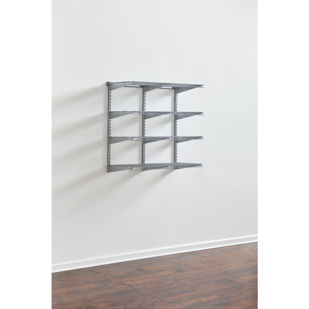 How to Install Rubbermaid Twin Track Shelving