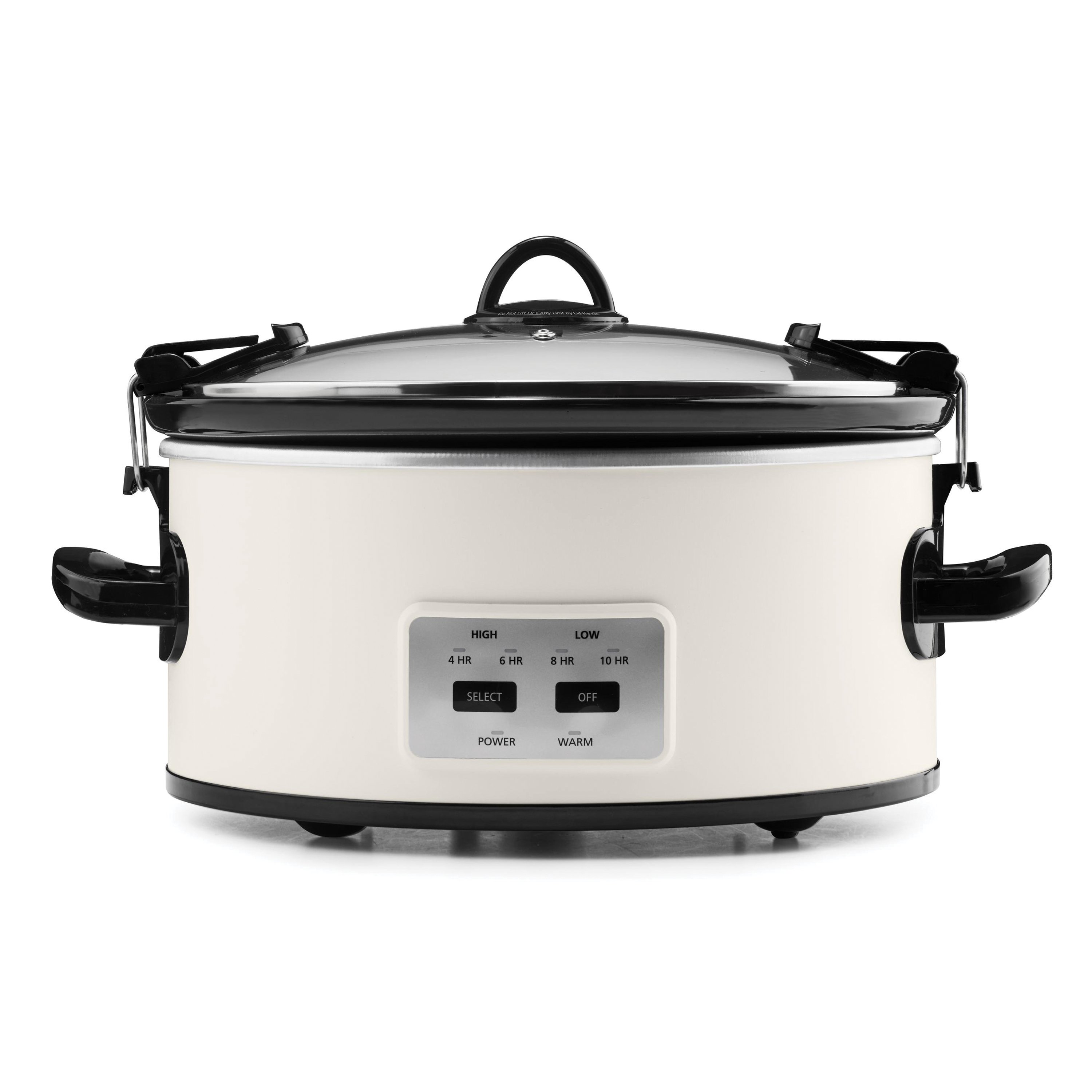 Crock-Pot® Manual 6-Quart Cook & Carry® Slow Cooker, Silver | Crock-Pot