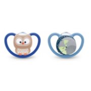 Space™ Glow-in-the-Dark Orthodontic Pacifiers image number 0