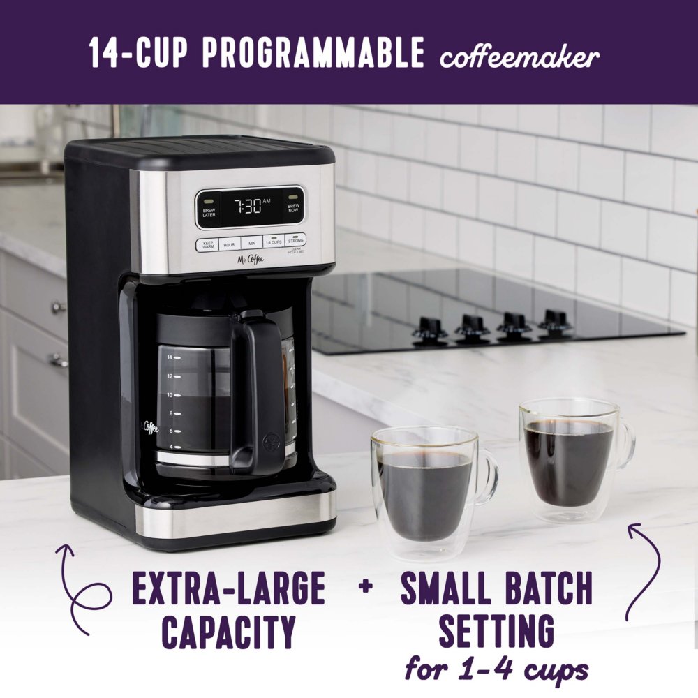 Mr. Coffee 14 Cup Programmable Coffee Maker Mr. Coffee