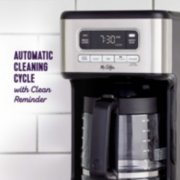 automatic cleaning cycle with clean reminder coffee maker image number 4