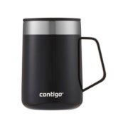 travel mug with handle in black image number 0