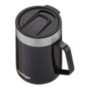 travel mug with handle in black image number 1