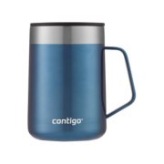 travel mug with handle in blue image number 0