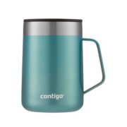 travel mug with handle in green image number 0